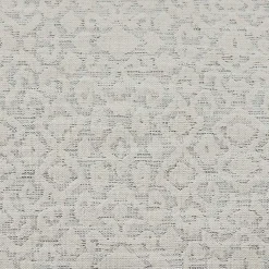Kirklands Home Patterned Upholstered Swivel Glider Chair White New