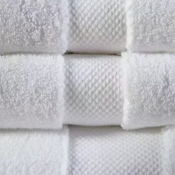 Kirklands Home 6-pc. Cotton Bath Towel Set White