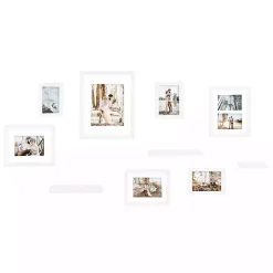 Kirklands Home 10-pc. Gallery Wall Frame and Shelf Set White Sale