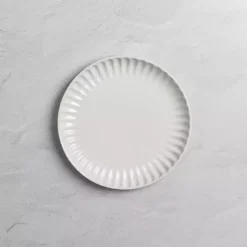 Kirklands Home Petals Ceramic Salad Plate White Online