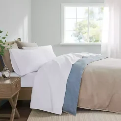 Kirklands Home Pima Cotton Sateen 4-pc. King Sheet Set White Discount