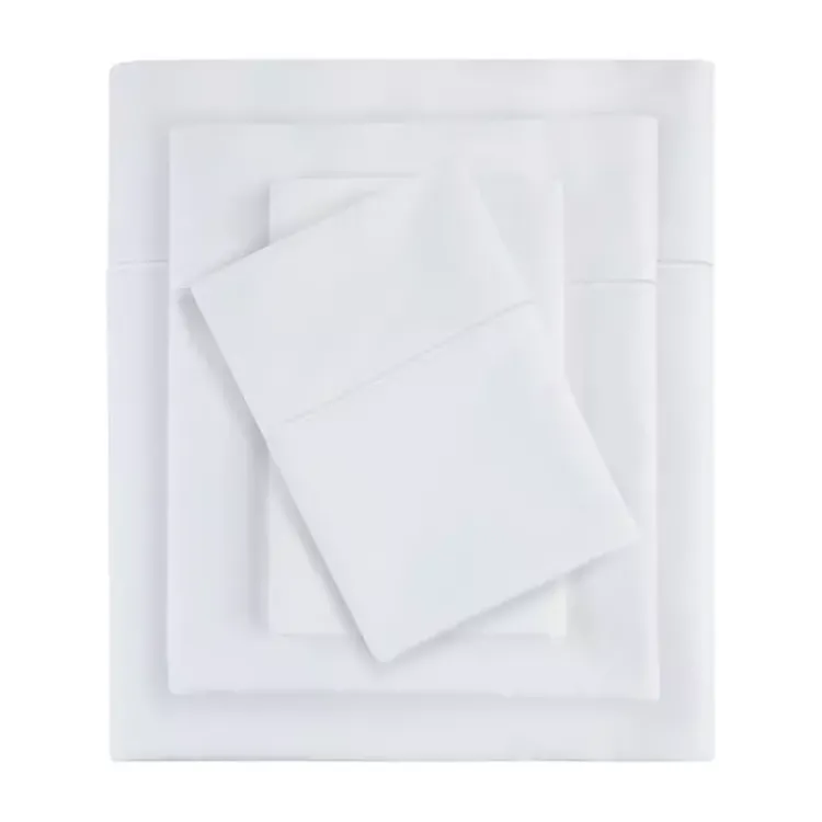 Kirklands Home Pima Cotton Sateen 4-pc. King Sheet Set White Discount