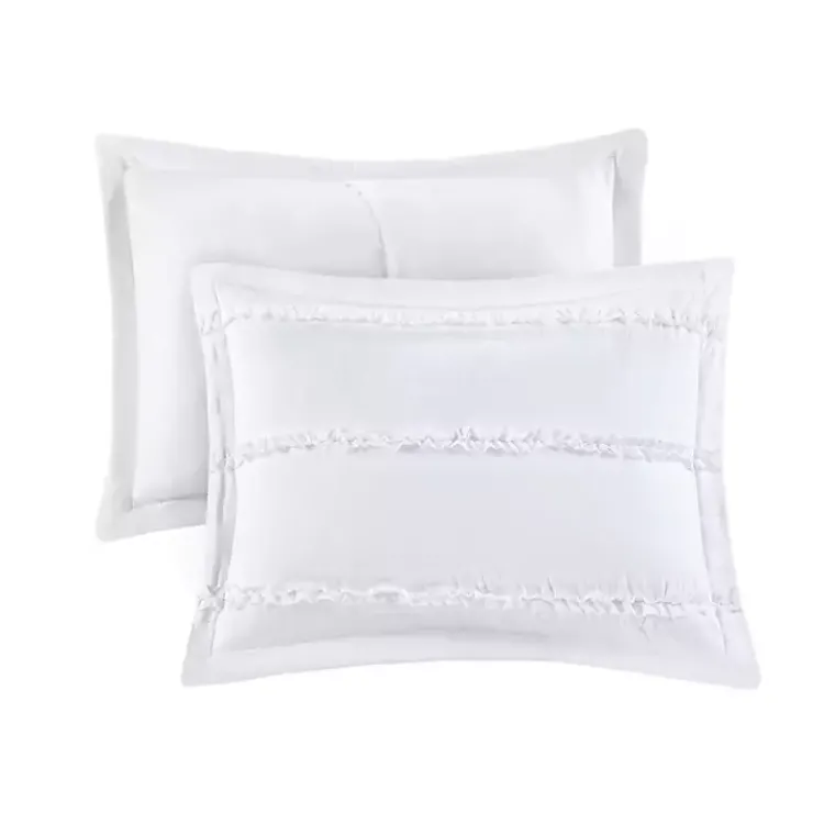 Kirklands Home White Quilted King 5-pc. Comforter Set