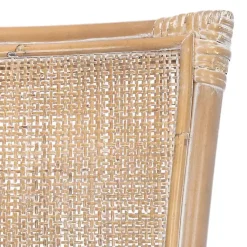 Kirklands Home Rattan Chiara Dining Chairs, Set of 2 White Sale
