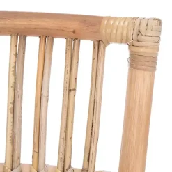Kirklands Home Rattan Erika Dining Chairs, Set of 2 White Outlet