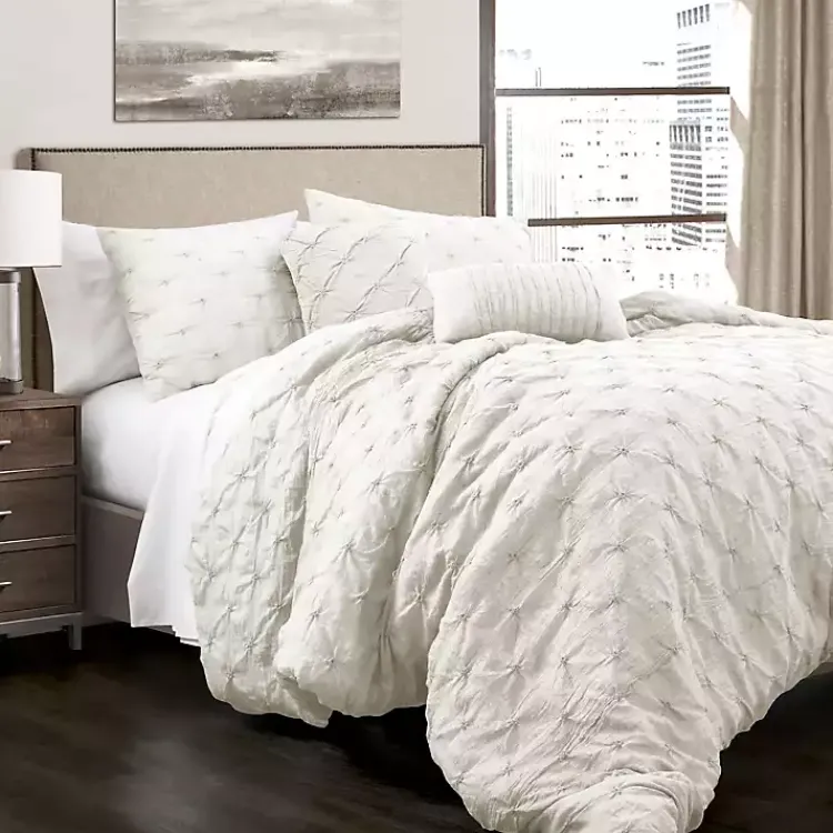Kirklands Home Ravello 5-pc. King Comforter Set White Hot