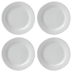 Kirklands Home Ridge 12-pc. Stoneware Dinnerware Set White Sale