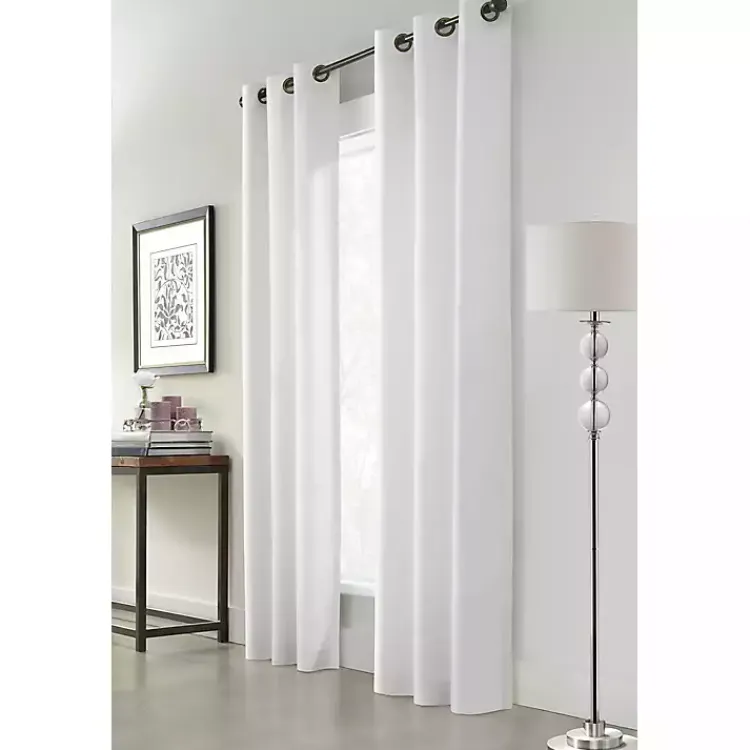 Kirklands Home Room Darkening Curtain Panel Set, 63 in. White Best