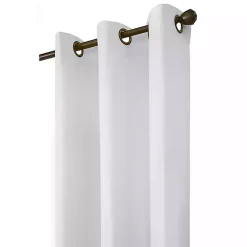 Kirklands Home Room Darkening Curtain Panel Set, 84 in. White Outlet