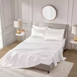 Kirklands Home Satin 6-pc. King Sheet Set White Online