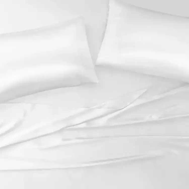 Kirklands Home Satin Standard 2-pc. Pillow Case Set White Sale