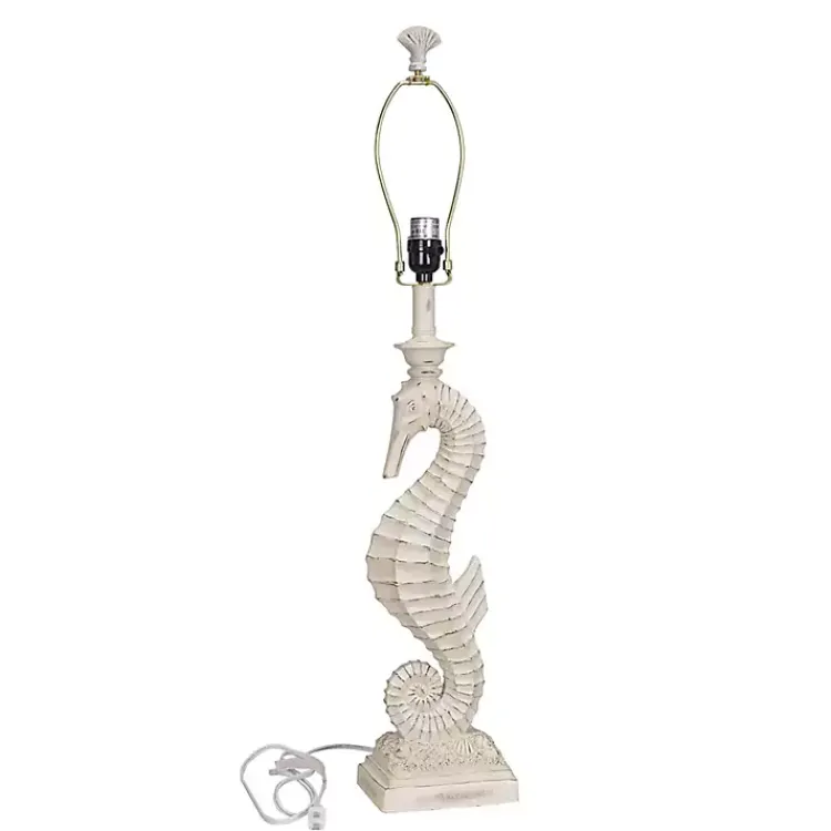 Kirklands Home Seahorse Table Lamps, Set of 2 White Online