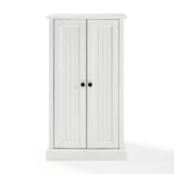 Kirklands Home Seaside Accent Cabinet White Hot