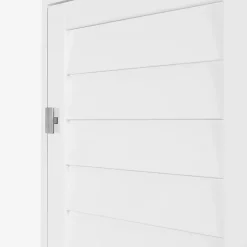 Kirklands Home Shutter Single Door Storage Cabinet White