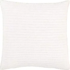 Pillows>Kirklands Home Simple Texture Pillow White