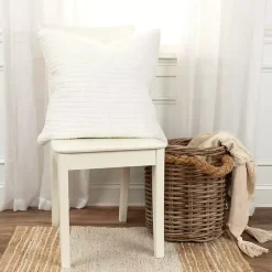 Pillows>Kirklands Home Simple Texture Pillow White