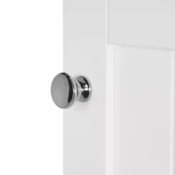 Kirklands Home Slim Single Door Cabinet with Drawer White Online