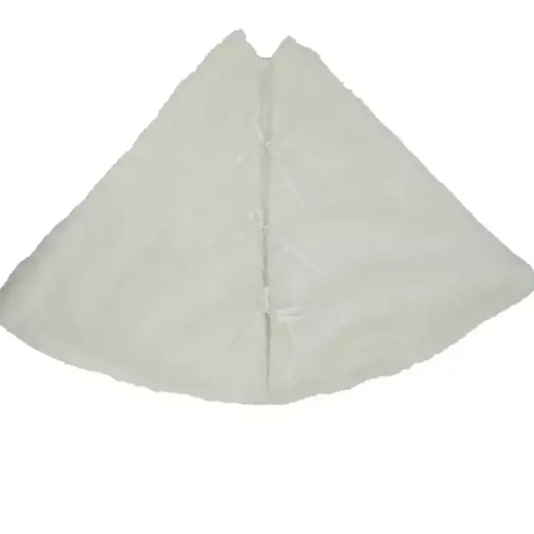 Christmas Tree Skirts & Collars>Kirklands Home Snow Fur Tree Skirt White