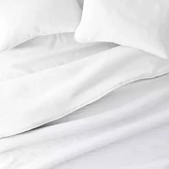 Kirklands Home Stitched Stripes 2-pc. Twin Quilt Set White