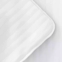 Kirklands Home Stitched Stripes 3-pc. Queen Quilt Set White Best