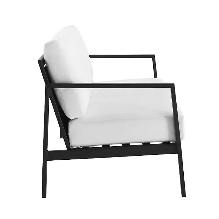 Kirklands Home White Sunbrella Cushions Holland Outdoor Loveseat Best
