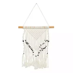 Kirklands Home Tasseled Macrame Wall Hangings, Set of 3 White Online