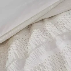 Kirklands Home Tassels California King 3-pc. Comforter Set White Hot