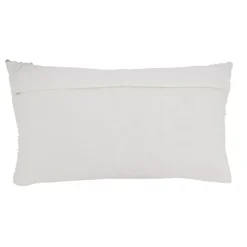 Pillows>Kirklands Home Textured Woven Diamond Lumbar Pillow White
