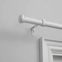 Kirklands Home Topper Outdoor Curtain Rod, 160 in. White