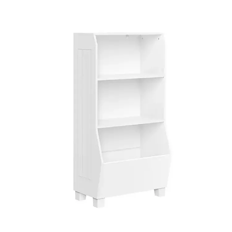 Kirklands Home White Toy Organizer Cubby Bookshelf Discount