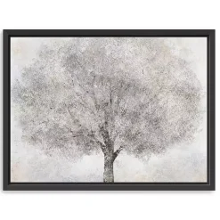 Kirklands Home White Tree Blossoms Framed Canvas Print Outlet