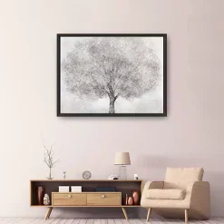 Kirklands Home White Tree Blossoms Framed Canvas Print Outlet