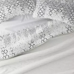 Kirklands Home White Trellis Reversible 3-pc. Queen Quilt Set Discount