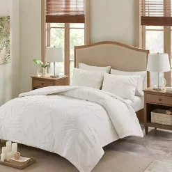 Kirklands Home Tropical Full/Queen 3-pc. Comforter Set White Outlet