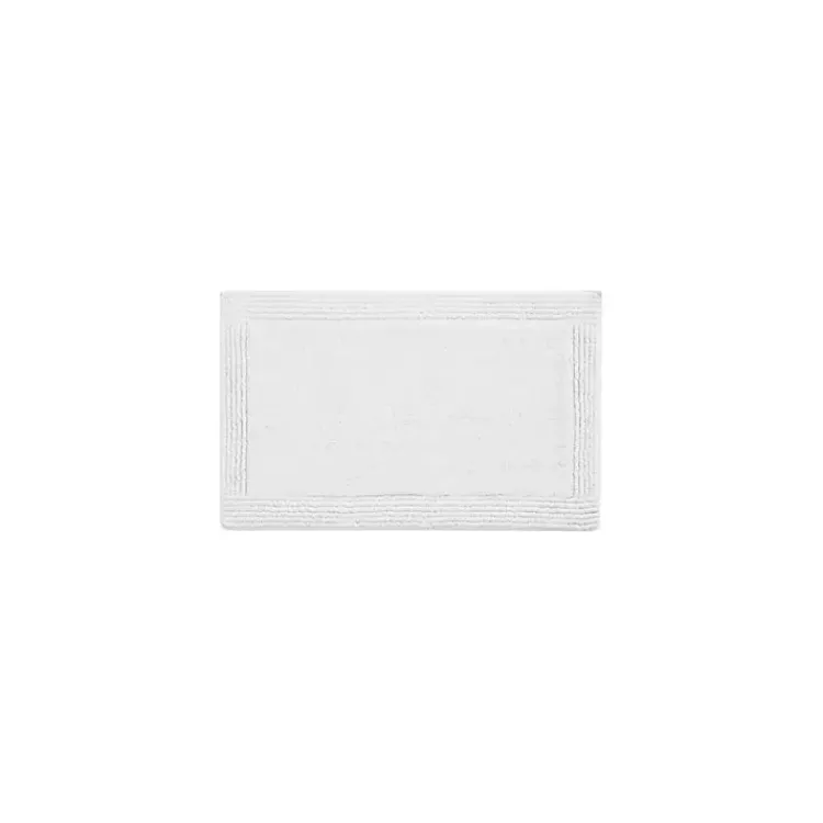 Kirklands Home Tufted Reversible Bath Mat, 34 in. White Best