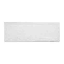 Kirklands Home Tufted Reversible Bath Runner White Best