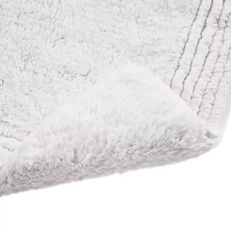 Kirklands Home Tufted Reversible Bath Runner White Best