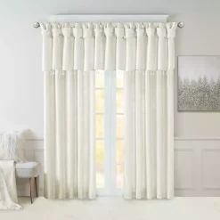 Kirklands Home Twist Top Curtain Panel, 95 in. White Online