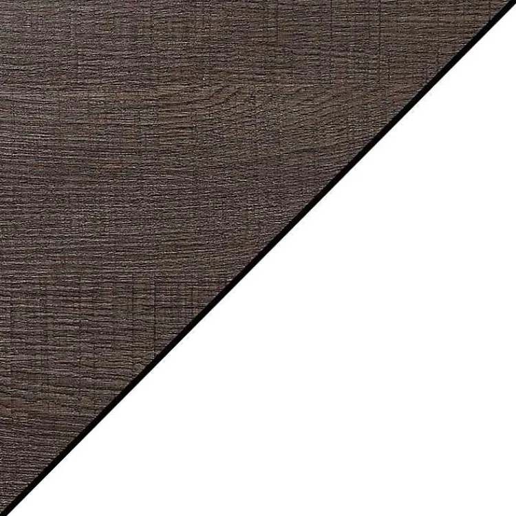 Kirklands Home White Two-Tone Geometric Sides Square Coffee Table Sale