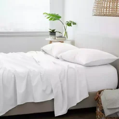 Kirklands Home Ultra Soft 4-pc. King Sheet Set White New