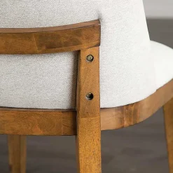 Kirklands Home Upholstered Cassie Dining Chairs, Set of 2 White Online