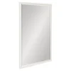 Kirklands Home White Vintage Beaded Wall Mirror, 36 in. Best