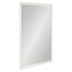 Kirklands Home White Vintage Beaded Wall Mirror, 36 in. Best