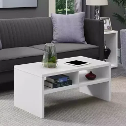Kirklands Home Wakefield Shelf Coffee Table White Sale