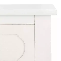 Kirklands Home Wood Allura Console Table White Clearance
