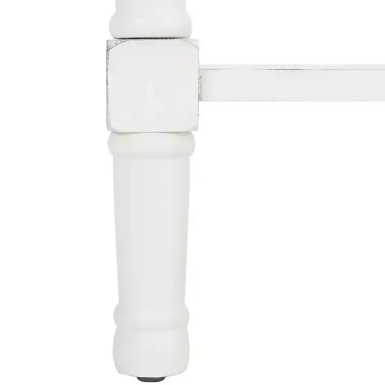 Kirklands Home Wood Allura Console Table White Clearance