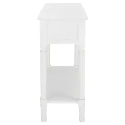 Kirklands Home Wood Allura Console Table White Clearance