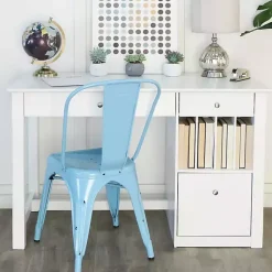 Kirklands Home Wood Computer Desk White