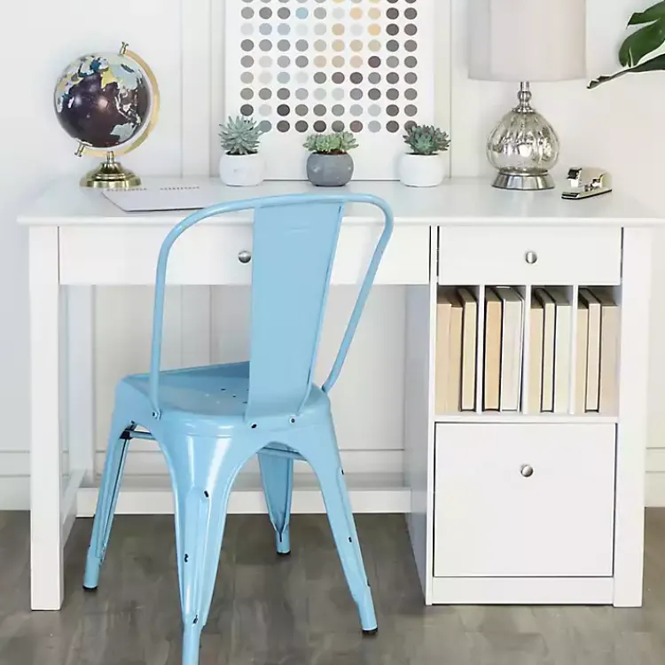Kirklands Home Wood Computer Desk White