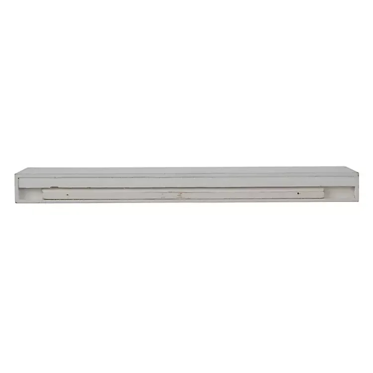 Kirklands Home Wood Floating Shelves, Set of 3 White Clearance